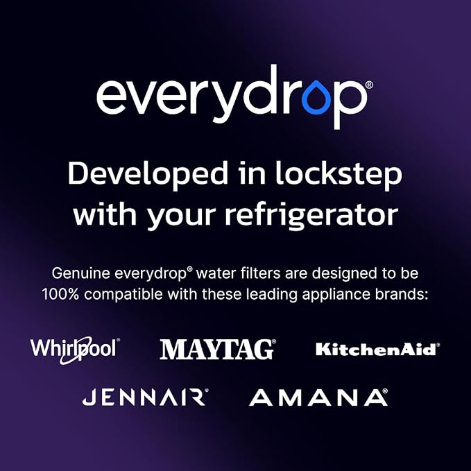 everydrop by Whirlpool Ice and Water Refrigerator Filter 1, Single-Pack - Image 6