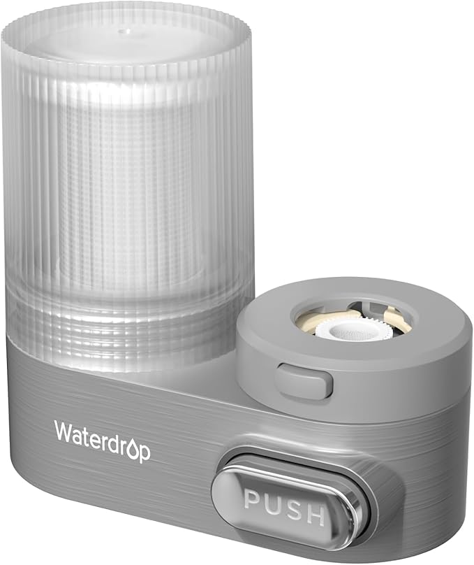Waterdrop FC-07 Water Filter for Sink Faucet, Visible Filter Housing, Faucet by Waterdrop