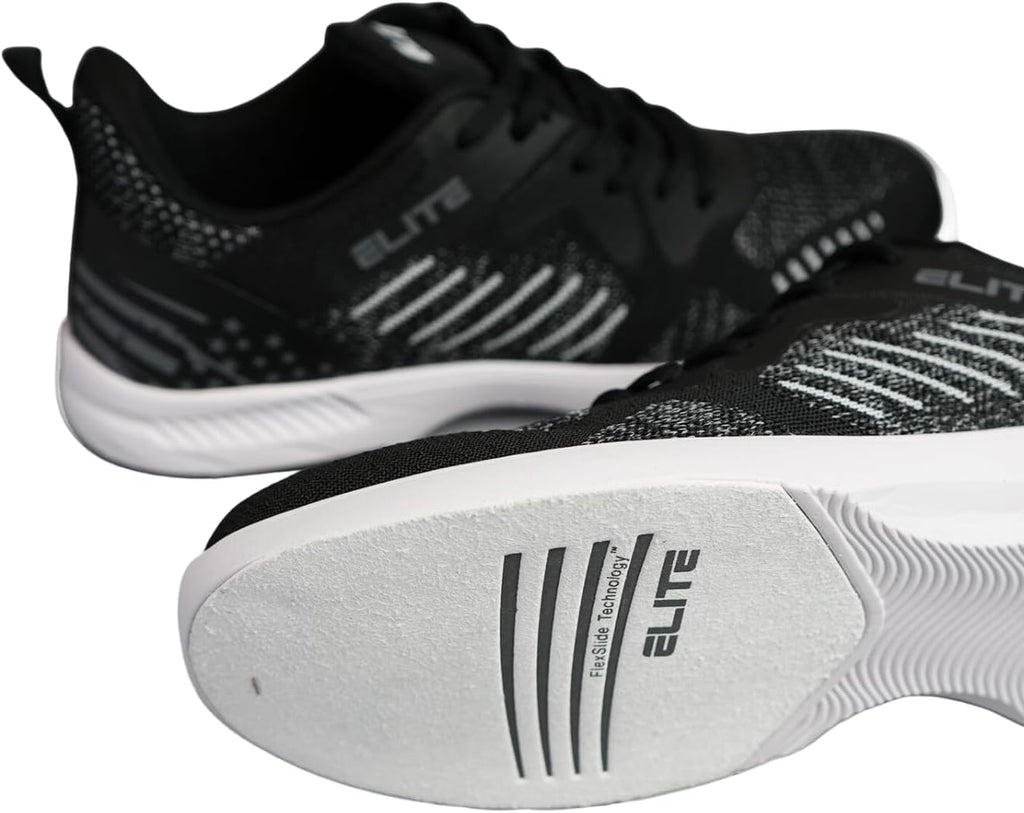 ELITE Men's Freedom USA Flag Bowling Shoes - Universal Sliding Soles, Lightweight, Comfortable with Patriotic Design
