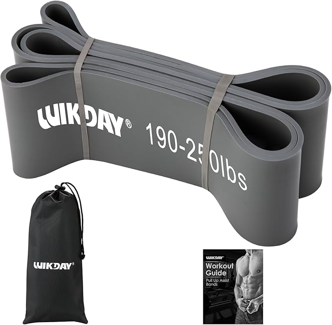 Resistance Bands for Working Out, Exercise Bands, Workout Bands, Pull Up Assistance Bands for Body Stretching Training Physical Therapy Muscle Training for Men & Women-FlexoryFit
