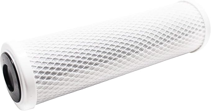 4-Pack Universal 10 Inch Carbon Block Filter Compatible for Whole House Filter Systems Replaces CBC-10, GE FXWTC, WFPFC8002 & WFPFC9001, D-10A & D-10, Whirlpool WHCF-WHWC