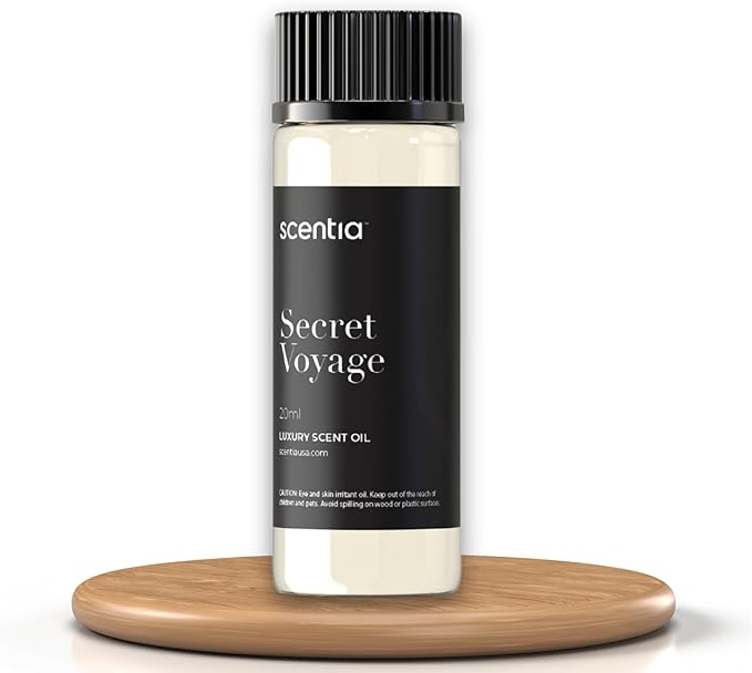 Hotel Diffuser Oil Inspired by The Baccarat Hotel Scent - 20 mL 0.67 fl oz - Essential Oil Blend of Cedar &Jasmine for Aromatherapy & humidifiers - Secret Voyage, Graduation Gift