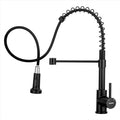 WEWE Faucet for Kitchen Sink, Kitchen Faucets Black Stainless Steel Commercial by WEWE