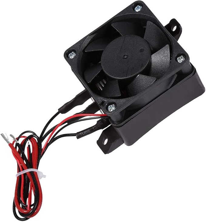 PTC Thermostat Heating Element 100W 12V Energy Saving PTC Car Fan Air Heater Constant Temperature Heating Element Heaters for Heater/Humidifier/Air Conditioning