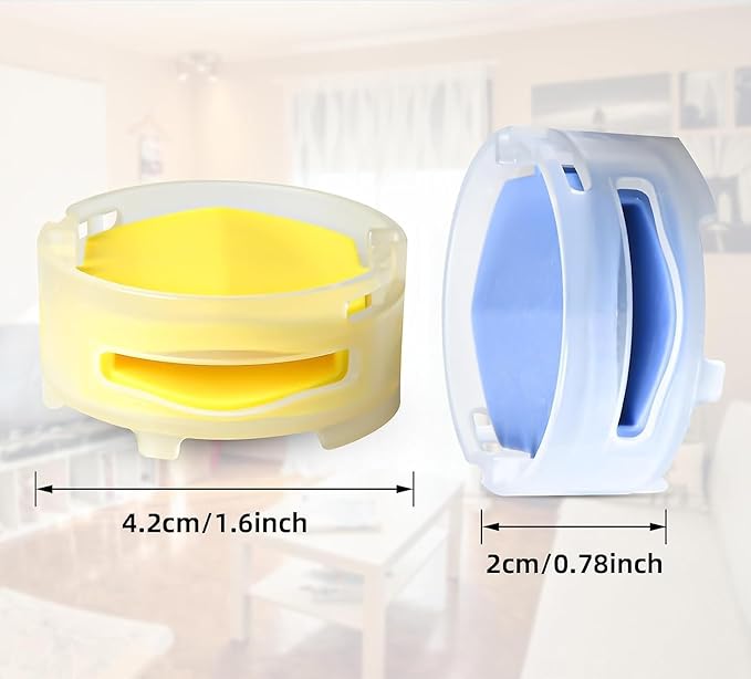 Odor-Neutralizer Replacement Cartridges Compatible with Shark ZU102 LA702 AZ3002 AZ4002 AZ3000 HZ3000 HZ3002 IZ862H IZ562H ZD550 Stratos Upright Vacuum, Air Purifier & Robot Vacuums