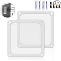 Dust Filter PC 120mm for Computer Cooler/PSU/Routers Nylon 80 Mesh, Magnetic by YIMATEECO
