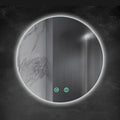 Yu Ru Wall Mirror for Bathroom, Led Illuminated Bathroom Mirror, Dimmable Touch by Yu+Ru