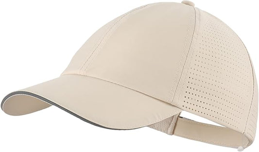 Home Prefer Reflective Water Repellent Quick Dry Airy UPF50+ Sun Hat for Men Women Outdoor Sports Baseball Caps Unisex-FlexoryFit