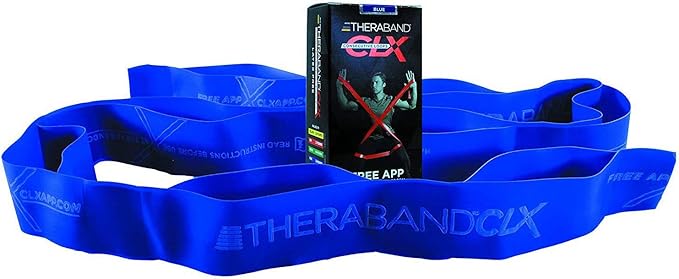 THERABAND CLX Resistance Band with Loops-FlexoryFit