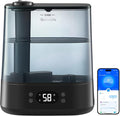 GoveeLife Smart Humidifiers for Bedroom, 6L Cool Mist Top Fill for Large Room, Humidity Sensor, Auto Mode, 60H Quiet Runtime, Schedule, WiFi Humidifier for Baby Plant, Compatible with Alexa, Black