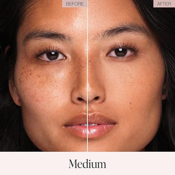 Jouer Soft Focus Hydrate & Setting Powder - Pressed Powder with Matte Finish - Blurring Powder for Fine Lines and Pores - Set Face Makeup Foundation or Concealer - Medium-FlexoryFit