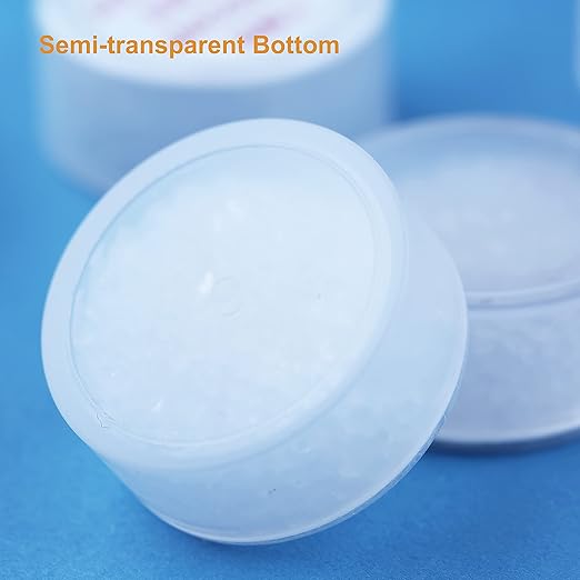 3 Gram 80 Pack Silica Gel Canister, Capsules, and Packets - Food Grade Desiccant Dehumidifiers and Moisture Absorbers for Food Storage