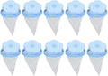 10Pcs Washing Machine Filter Bag, Reusable Washing Machine Floating Lint Mesh Bag Plum-Shaped Cleaning Mesh Bag Portable Washer Lint Catcher for Home(Blue)