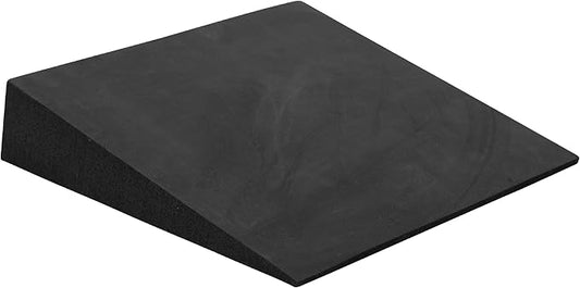 Balanced Body Large Foam Wedge, Pilates Reformer Accessory, Workout Wedge for Home Gym or Studio, Black-FlexoryFit