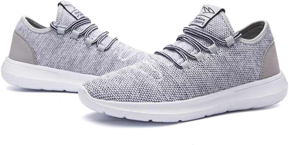 KEEZMZ Men's Running Shoes Fashion Breathable Sneakers Mesh Soft Sole Casual Athletic Lightweight