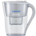 Water Filter Pitchers for Drinking Water with Activated Carbon Filter,10 Cup 150 Gallon Filter Water Pitcher, BPA Free and Removes Fluoride, Chlorine, Lead, PFAS, PFOA