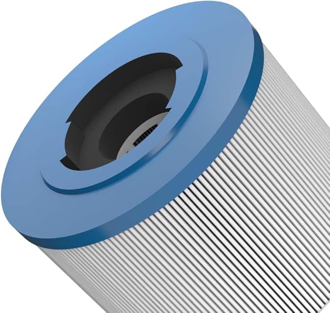 Tier1 Replacement for Dimension One Spa Filter 1561-00 – 4 Pack | Compatible with Pleatco PDO75-2000, FC-3059, C-7367 | 10-5/8" x 7-1/4" | Trilobal Fabric | High Flow | Washable Spa Filter Cartridge