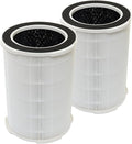 PUREBURG Replacement Filter Compatible with Ganiza G200S G200 Air Purifiers,2-Pack H13 HEPA 4-Stage Filtration Activated Carbon Air Clean Dust