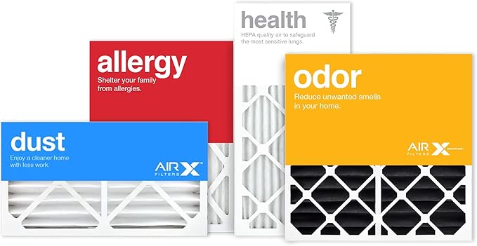 AIRx Filters 20x25x5 MERV 13 HVAC AC Furnace Air Filter Replacement for Bryant Carrier FILXXCAR0020 CARF8250602, Health 2-Pack, Made in the USA