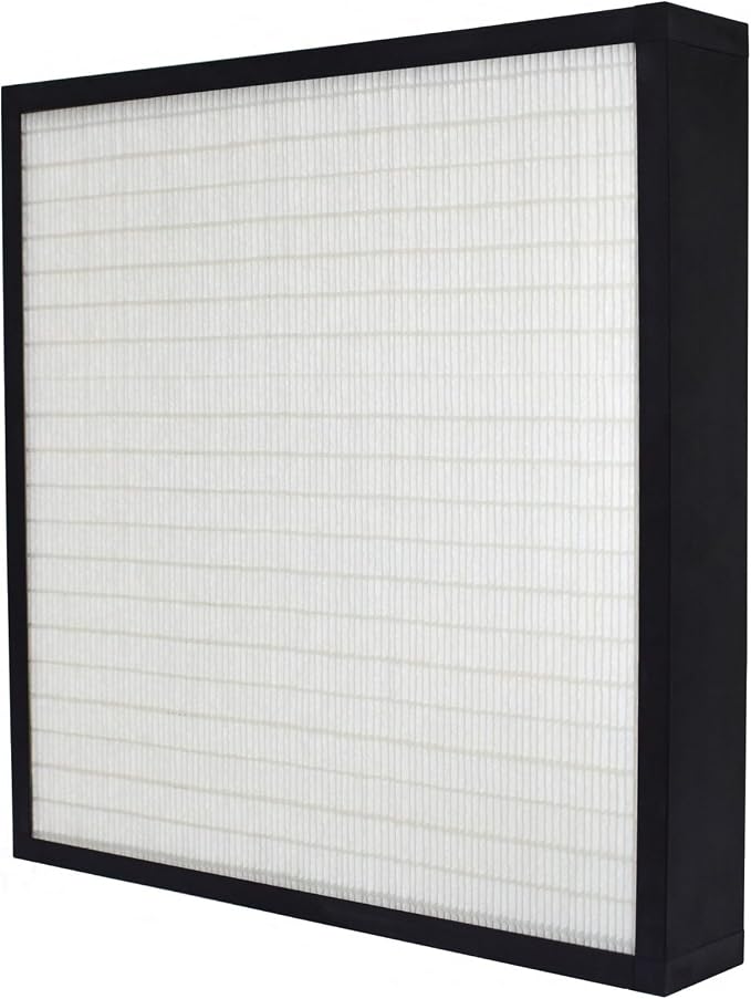 20x20x4 Mini-Pleat Synthetic Panel Air Filter – 4” – Box Plastic Frame – MERV by AccuraFil