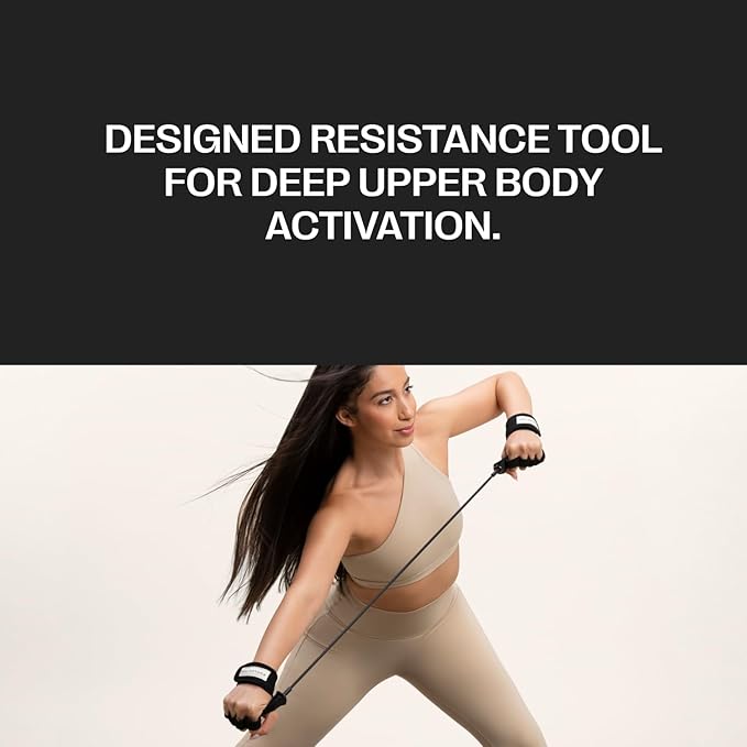 Pvolve P.Band Exercise Resistance Band - Home Workout Equipment to Strengthen Arms, Back and Shoulders, Light Weight Comfortable Glove Design to Improve Mobility, Stability and Posture-FlexoryFit