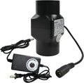 2 Inch Inline Duct Fan with Speed Controller 12V 6w Air Cooling Exhaust Blower by Unknown