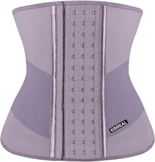 KIMIKAL Women Waist Trainer Corset Belt: Under Clothes Sport Tummy Control Long Torso Shapewear-FlexoryFit