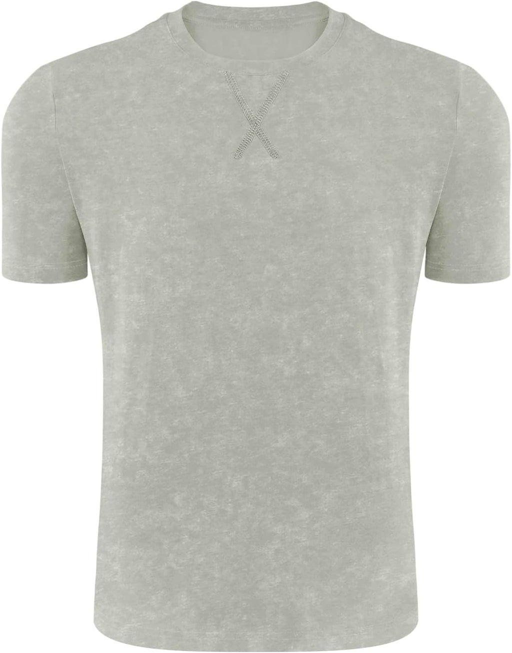 LOGEEYAR Men's Athletic Washed T-Shirts Basic Crew Neck Tees Tops Causal Distressed Cotton T Shirts for Men