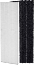 Nispira AeraMax 90 100 DX5 DB5 Filter Replacement for Fellowes Aeramax Air Purifier Part 40101701 9287001 9324001, True HEPA Activated Carbon 1 Set