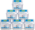 HUMYDRY® - Pack of 6 Premium Dehumidifier Devices with 6 Moisture Absorber Refills - 15.9 oz - Fragrance Free - Ideal for Spaces Up to 200 sq.FT