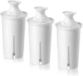 Replacement for Brita® Water Filter, Pitchers and Dispensers, NSF Certified Water Filter Replacement for Brita® Classic, OB03, Mavea® 107007 35557, 3 PCS Water Pitcher Filter