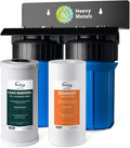iSpring WGB21B-CPB 2-Stage Whole House Water Filtration System Reduces Cadmium by iSpring
