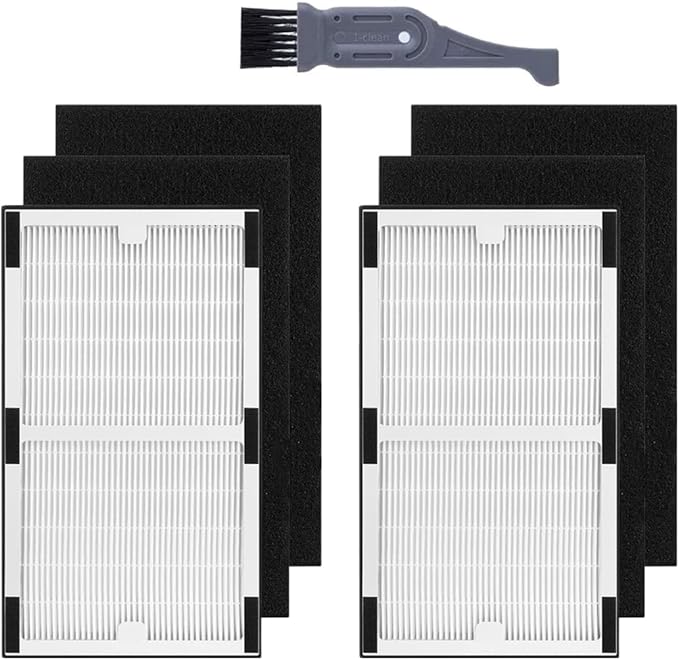 I clean Replacement Idylis Air Purifier Filters C,Compatible with Idylis Air Purifiers IAP-10-200, IAP-10-280, Model # IAF-H-100C
