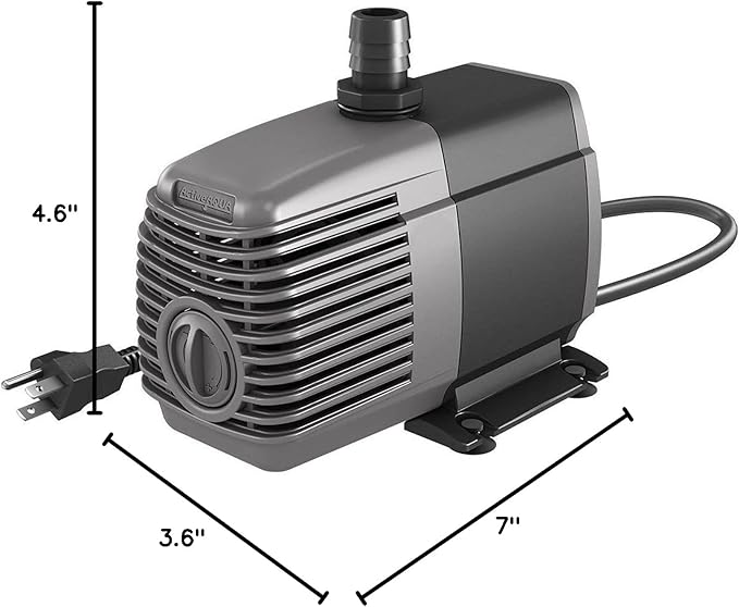 Active Aqua AAPW250 Submersible Water Pump, 250 GPH