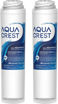 AQUA CREST FQSLF, FQSVF 𝐍𝐒𝐅/𝐀𝐍𝐒𝐈 𝟒𝟎𝟏 𝐂𝐞𝐫𝐭𝐢𝐟𝐢𝐞𝐝, 𝐑𝐞𝐝𝐮𝐜𝐞𝐬 𝐏𝐅𝐀𝐒, 𝐏𝐅𝐎𝐀/𝐏𝐅𝐎𝐒, Replacement for GE FQSLF, FQSVF, FQSVN, FQROPF, GXSV65R (2 Pack)
