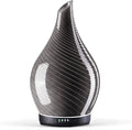 Porseme 280ml Essential Oil Diffuser Glass Color Changing Aroma Air Diffusers Aromatherapy Ultrasonic Cool Mist Humidifier 7 Running Hours Waterless Auto-Off for Sleeping, Yoga, Office (Pure Grey)