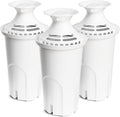 Water Filter Replacement Compatible with Brita Water Pitchers and Dispensers, by DESENRUIS for Classic 35557, OB03, Mavea 107007, Reduce Chlorine and Bad Taste, BPA free, Pack of 3