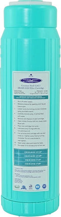 Crystal Quest GAC Coconut Shell Water Filter Cartridge - Reduces Chlorine & Chloramines, Long-Lasting Performance, Durable Construction, Enhanced Filtration for Crystal Quest Systems