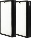PuroAir 400 Replacement Filter - HEPA Filters up to 99.9% of Smoke, Pollen, Dust and Common Household Pollutants - HEPA Air Filter Replacement for PuroAir 400 Air Purifier (2 Pack)