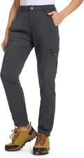 TBMPOY Women's Hiking Cargo Pants Lightweight Water Resistant Quick Dry Fishing Camping Travel Work Pant with 6 Pockets