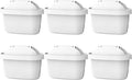 6 Packs Replacement for Brita® Mavea® Maxtra®, 105731, 1001122, NSF, TÜV SÜD Certified Pitcher Water Filter, AQUA CREST (NOT for Waterdrop's Pitchers)