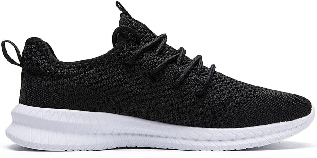 FUJEAK Men Running Shoes Men Casual Breathable Walking Shoes Sport Athletic Sneakers Gym Tennis Slip On Comfortable Lightweight Shoes