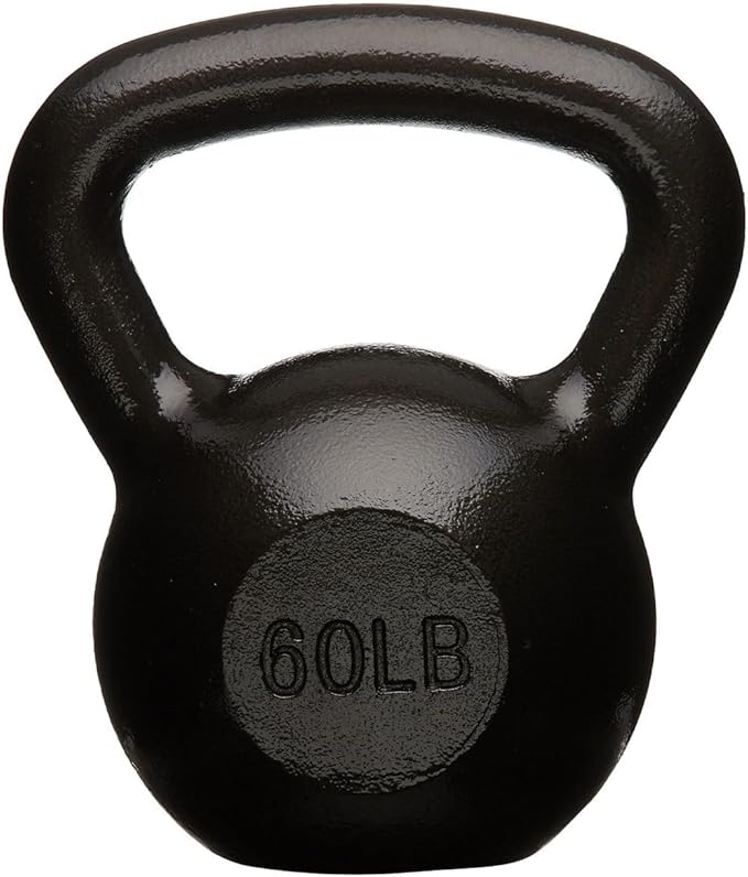 Amazon Basics Cast Iron Kettlebell-FlexoryFit