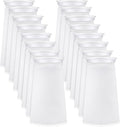 Jecery 16 Pack 4 Inch Ring Filter Socks 200 μm Aquarium Filter Bags Aquarium Socks for Tank Sump Saltwater Freshwater(9.5 × 4 inches)