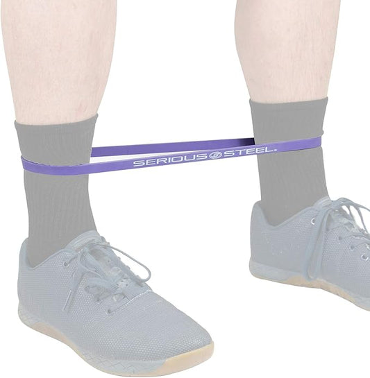 Serious Steel Fitness 12 inch Resistance Band - Deadlift & Hip Band for Glute Activation & Dynamic Warm Up-FlexoryFit