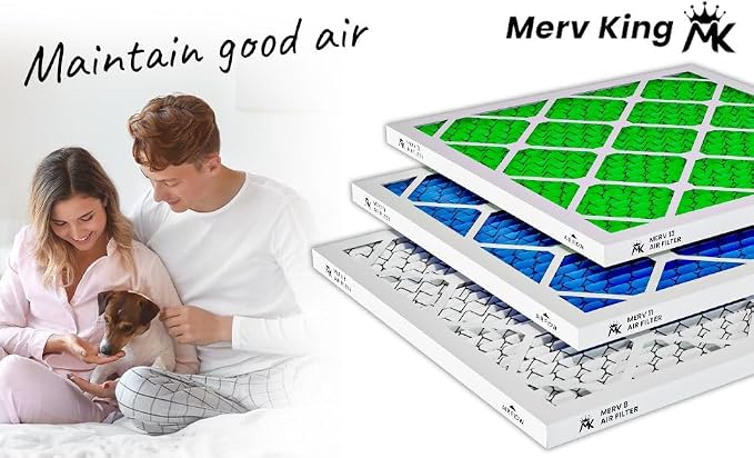 MervKing 20x20x4 Air Filter Actual Size: 19.88" x 19.88" x 4.31" MERV 8 MPR - Image 7