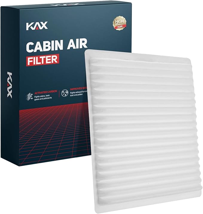 KAX Cabin Air Filter, CF10547 Replacement for Edge 2007-2015, MKX 2007-2018, CX-9 2007-2015, w/Activated Carbon Passenger Compartment Air Filter