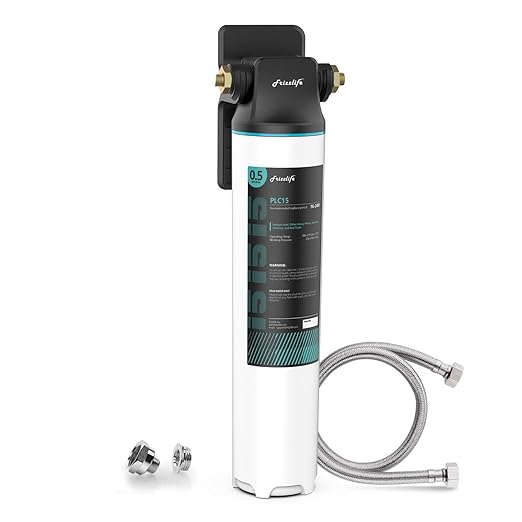 Frizzlife SW15 Under Sink Water Filter System, NSF/ANSI 53&42 Certified by FRIZZLIFE