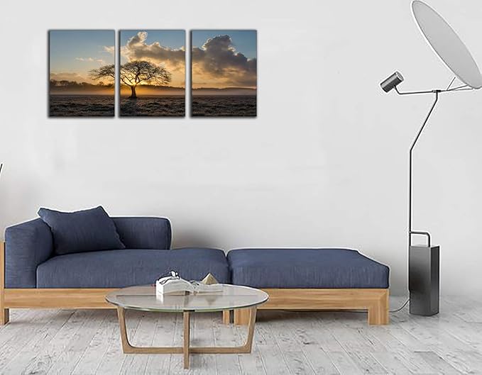 Yetaryy Inspirational Wall Art Tree of Life landscape Motivational Canvas Painting Modern Inspiring Entrepreneur Quotes Posters and Prints Artwork Inspiration Motivation Office Home Decorations-FlexoryFit