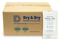 Dry & Dry 500 Gram [100 Packets] Silica Gel Packets Desiccants, Silica Packets - Rechargeable Silica Gel Packs, Desiccants Packets, Silica Gel